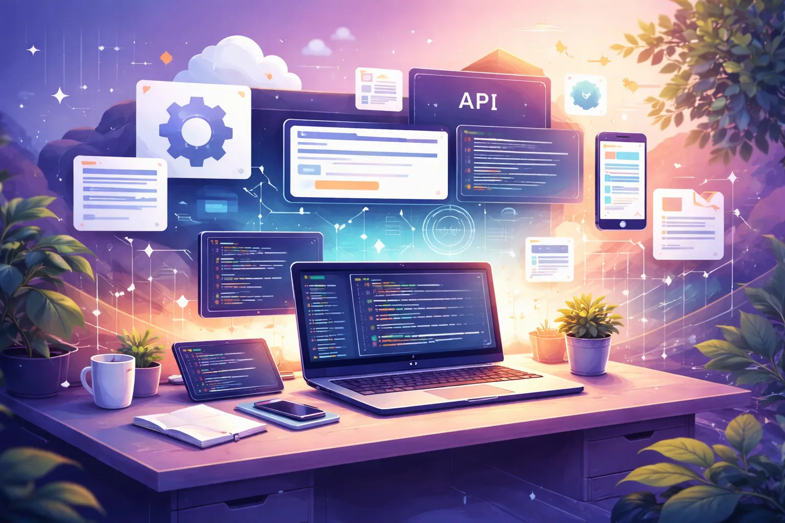 AI integration illustration